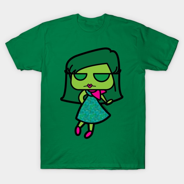 Disgust Tooniefied T-Shirt by Tooniefied